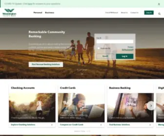 Washingtoncountybank.com(Personal & Business Banking) Screenshot
