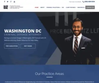 Washingtondccriminallawyer.net(A DC criminal lawyer) Screenshot