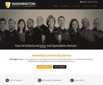 Washingtondoor.net(Washington Door & Hardware) Screenshot