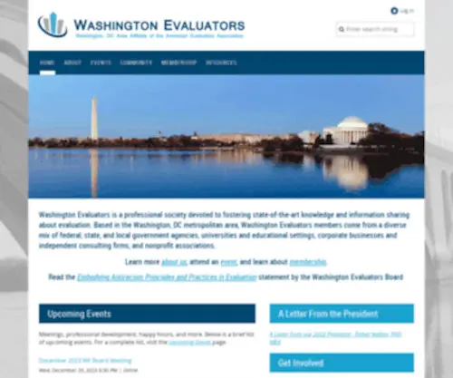 Washingtonevaluators.org(Washington Evaluators) Screenshot