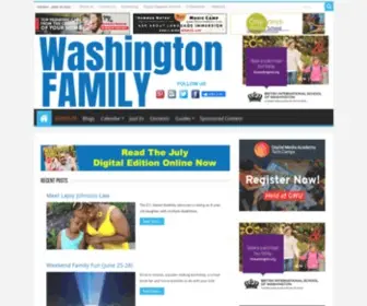 Washingtonfamily.com(Washington FAMILY Magazine) Screenshot