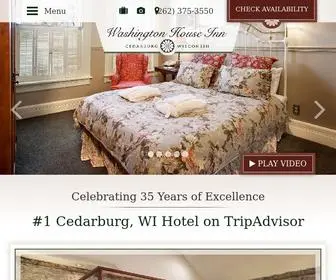 Washingtonhouseinn.com(#1 Cedarburg) Screenshot