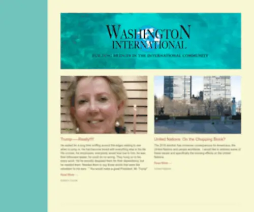 Washingtoninternational.com(WASHINGTON INTERNATIONAL MAGAZINE) Screenshot