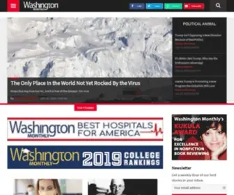 Washingtonmonthly.com(Washington Monthly Magazine) Screenshot