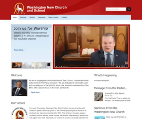 Washingtonnewchurch.org(Washington New Church & School) Screenshot