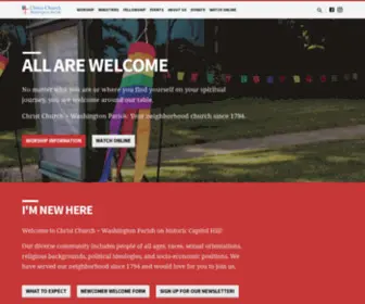Washingtonparish.org(A neighborhood church rooted in the Episcopal tradition) Screenshot
