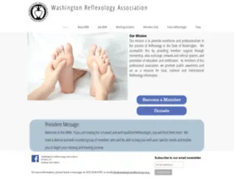 Washingtonreflexology.org(Our mission) Screenshot