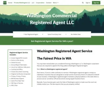 Washingtonregisteredagent.com(We provide dependable Washington registered agent service for $59 a year) Screenshot