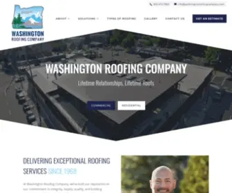 Washingtonroofingcompany.com(Roofing Contractors & Commercial Roof Company) Screenshot