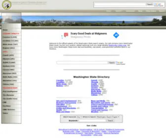 Washingtonstatesearch.com(Washington State Search Engine Washington State Directory) Screenshot