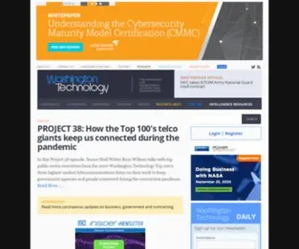 Washingtontechnology.com(Washington Technology) Screenshot