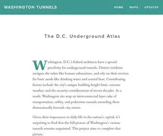 Washingtontunnels.com(Washington Tunnels) Screenshot