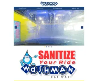 Washmanusa.com(Full Service Car Wash) Screenshot