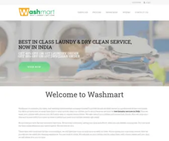 Washmart.in(Best Laundry Services & Dry Cleaning Franchise) Screenshot