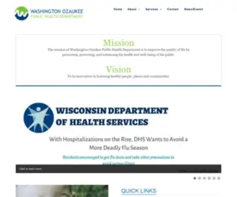 Washington Ozaukee Health Dept