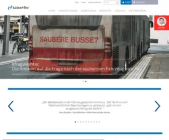 Washtec.de(Waschanlagen & Autowaschtechnik) Screenshot