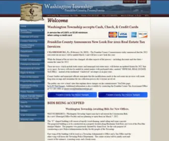 Washtwp-Franklin.org(Washington Township) Screenshot