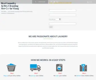 Washwalkers.com(Laundry and Dry Cleaning services) Screenshot