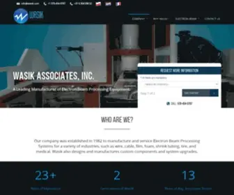 Wasik.com(WASIK ASSOCIATES) Screenshot