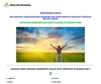 Wasilahkesembuhan.com(Sebuah Jalan Kesembuhan) Screenshot