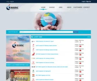 Wasinc.net(WASINC International) Screenshot