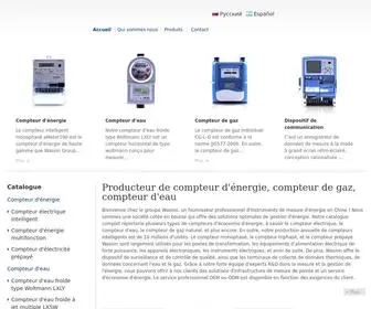 Wasionmeter.fr(Producteur de compteur d'énergie) Screenshot