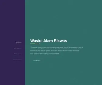 Wasiul.com(Wasiul Alam Biswas) Screenshot