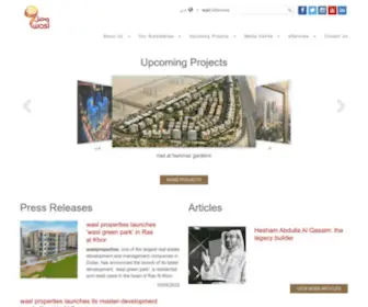 Wasl.ae(Real Estate & Dubai Properties Management) Screenshot