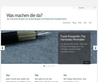 Wasmachendieda.de(Ein Interview) Screenshot