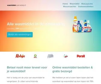 Wasmiddelaanbieding.nl(De beste acties van alle winkels) Screenshot