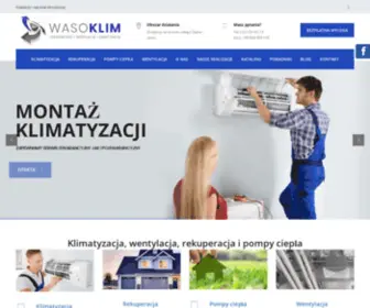 Waso-KlimatyzacJa.pl(Chorzów) Screenshot