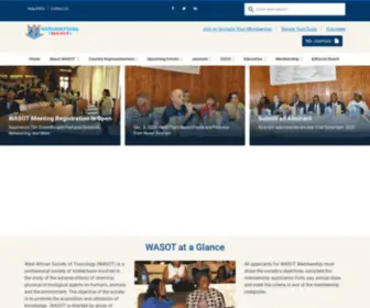 Wasot.org(The Society of Wasot (SOT)) Screenshot