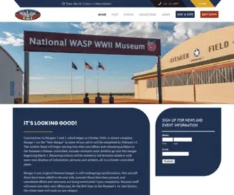 Waspmuseum.org(National WASP WWII Museum) Screenshot