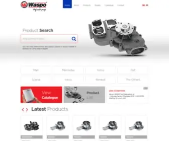 Waspo.com.tr(Waspo Water Pumps) Screenshot