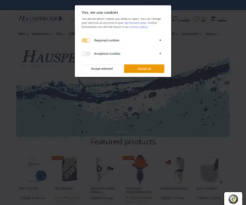 Wasser-Heizung.com(Hausperger Wasseraufbereitung.hausperger.de Hausperger Wasseraufbereitung) Screenshot