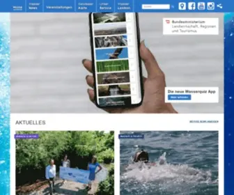 Wasseraktiv.at(Wasser, Klimawandel & Hochwasser) Screenshot