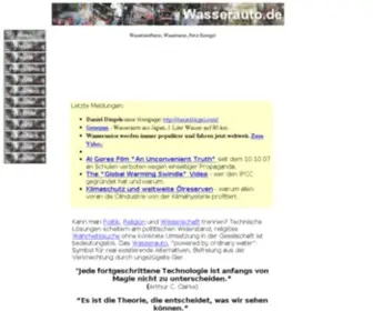 Wasserauto.de(Daniel Dingel) Screenshot