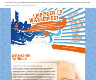 Wasserfest-Leipzig.de(Leipziger Wasserfest) Screenshot