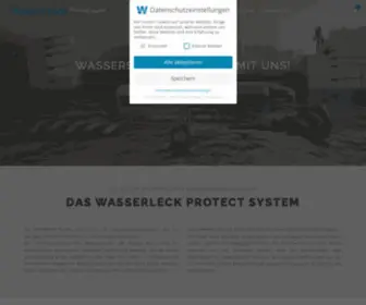 Wasserleckprotect.de(Wartungsarbeiten) Screenshot