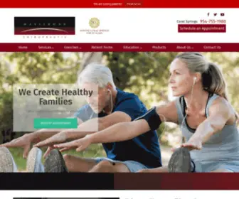 Wassermanchiropractic.com(Chiropractor in Coral Springs) Screenshot