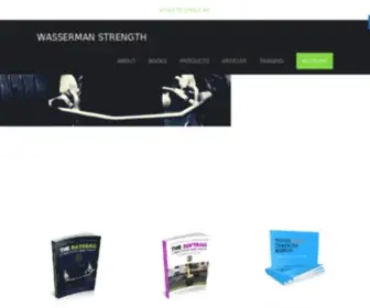 Wassermanstrength.com(Choose Your Training Location) Screenshot