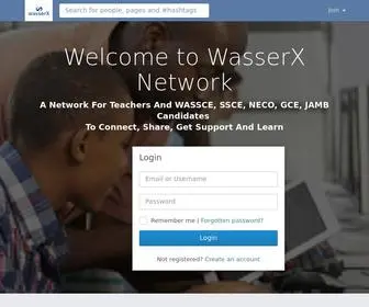 Wassernet.com(WasserX Network) Screenshot