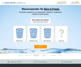 Wasserspender-Angebote.de(Passende) Screenshot
