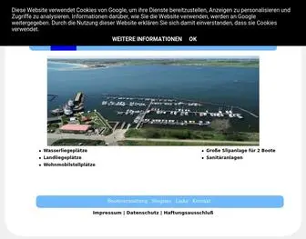 Wassersportzentrum.net(Wassersportzentrum GroÃenbrode) Screenshot