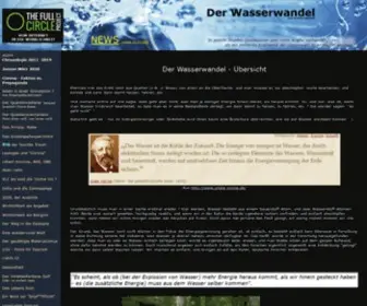 Wasserwandel.info(Der Wasserwandel) Screenshot