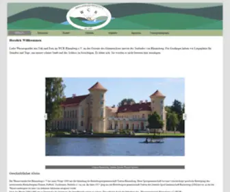 Wasserwanderclub-Rheinsberg.de(Wasserwanderclub Rheinsberg) Screenshot