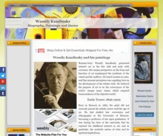 Wassily-Kandinsky.org(Wassily Kandinsky) Screenshot