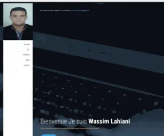 Wassim-Lahiani.com(Wassim lahiani cv) Screenshot