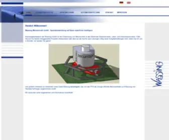 Wassing.com(Wassing Messtechnik GmbH) Screenshot