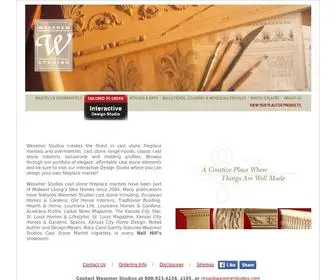 Wassmerstudios.com(Cast Stone Mantels) Screenshot